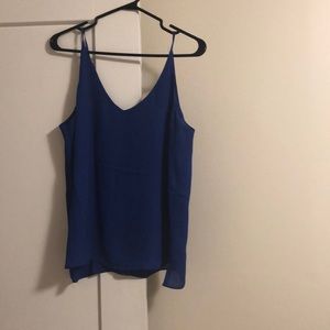 Sheir blue tank